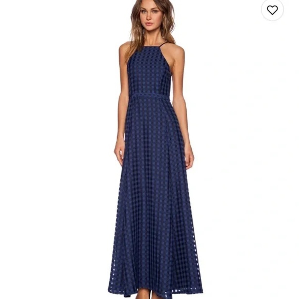 NBD | Animosity Backless Maxi Dress, size S
